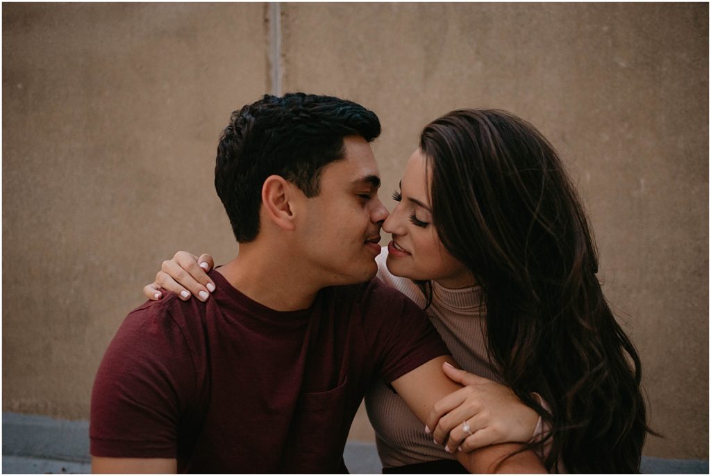 An Urban Engagement Session by Texas Wedding Photographer