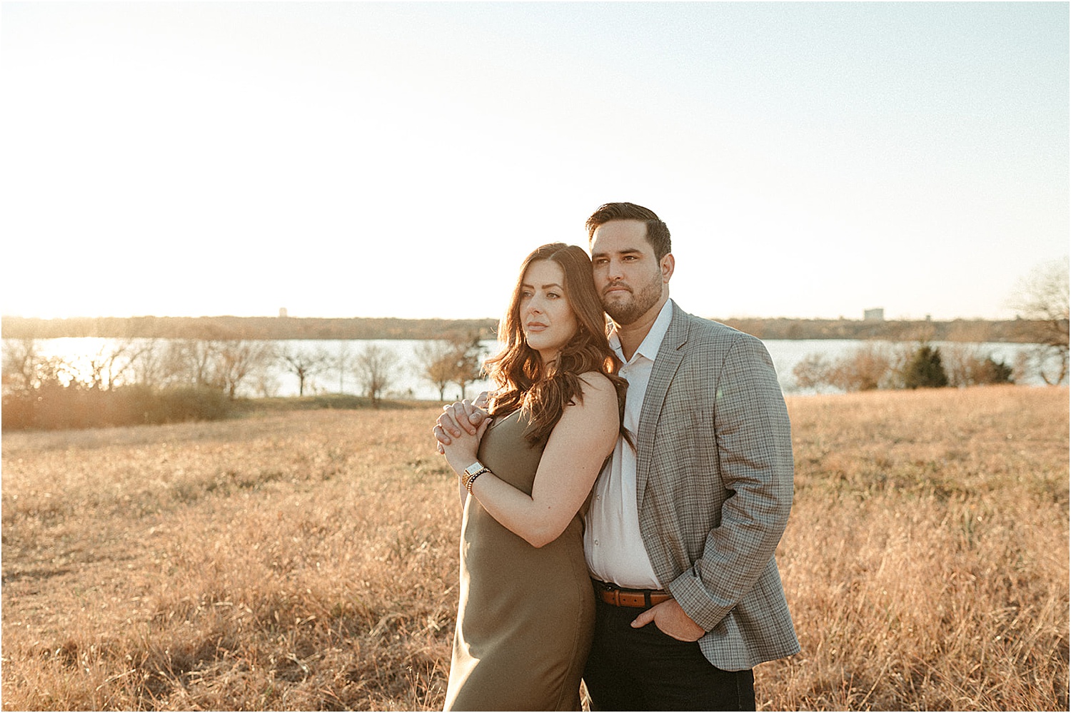 Candyce and Matt's Texas engagement captured by Vanessa Martins Photo