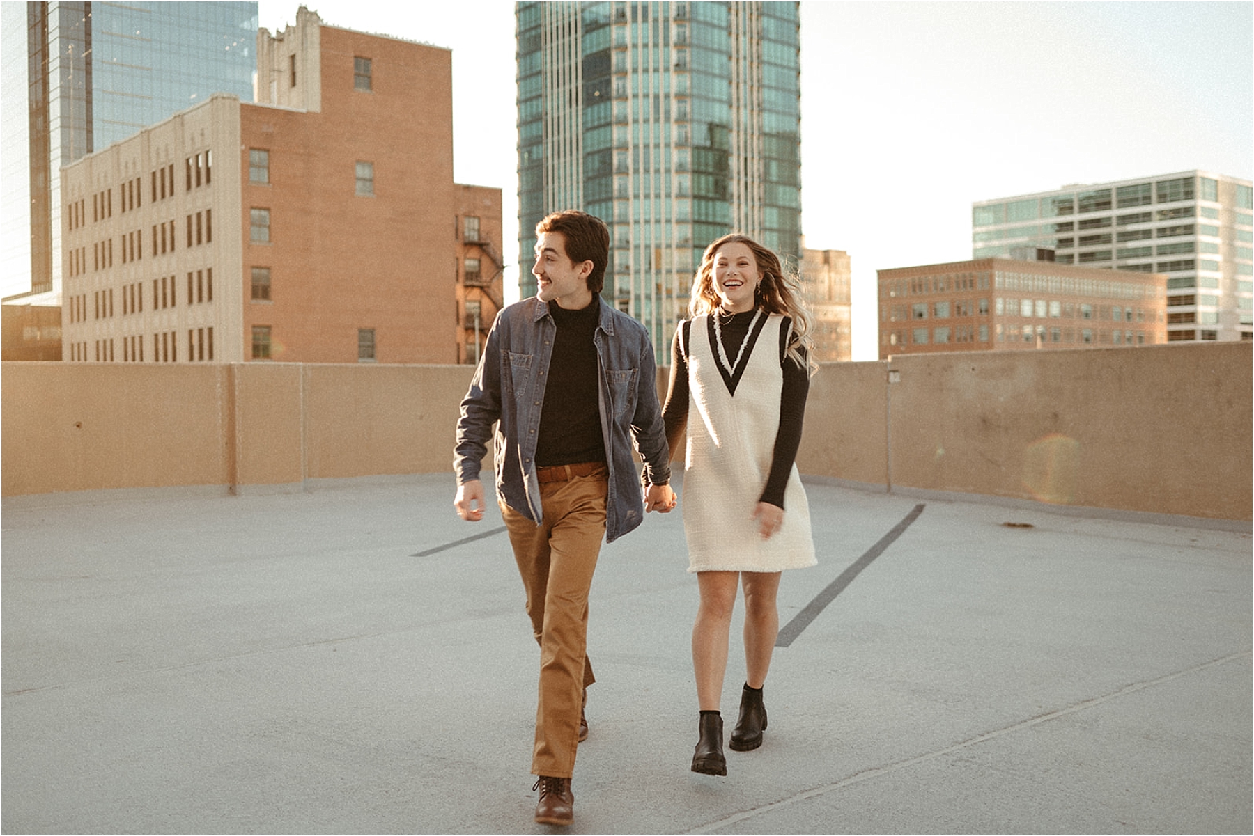 Downtown Dallas Engagement Session Captured By Vanessa Martins Photography