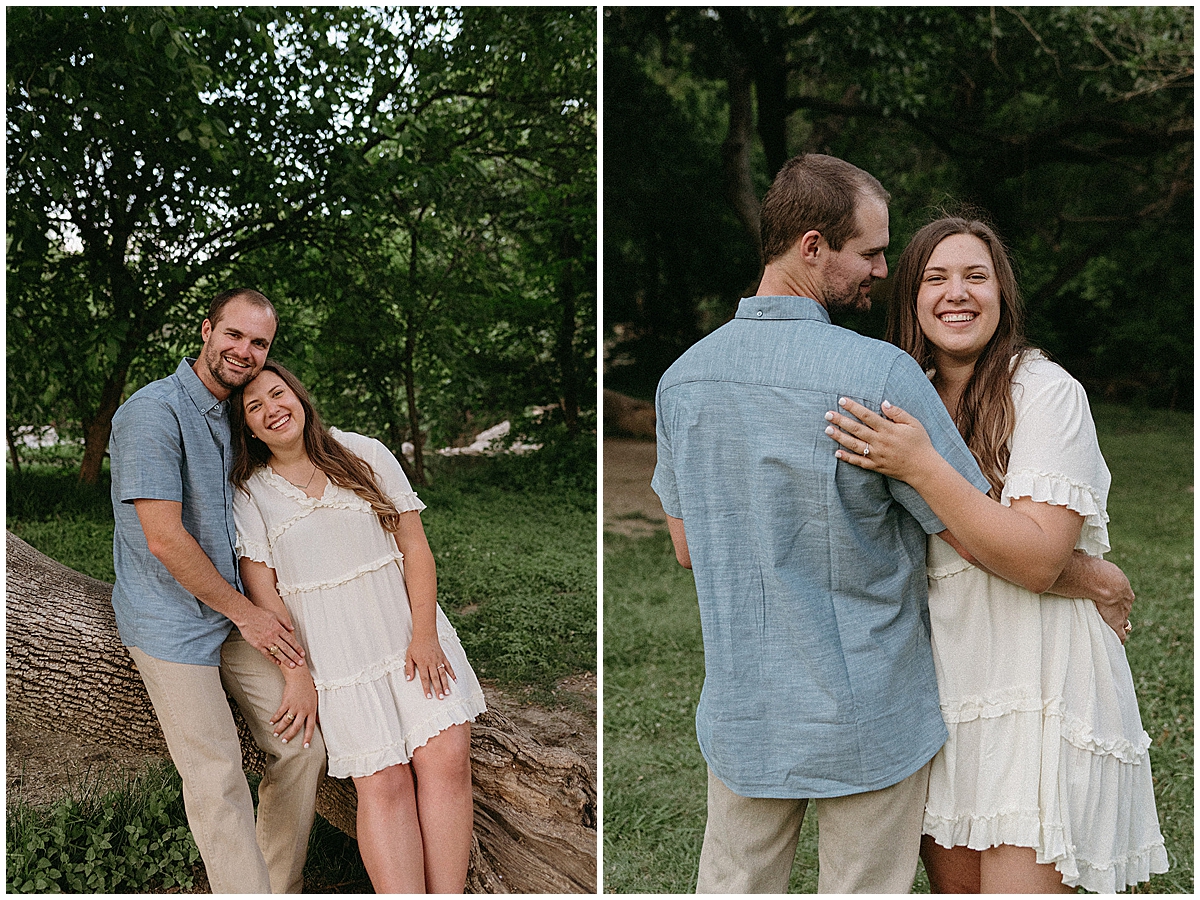 Dana and Jonathan Engagement photos by Texas photographer Vanessa Martins Photos